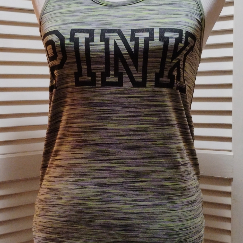 NWT Victoria's Secret PINK Y2K Racerback Tank Top
